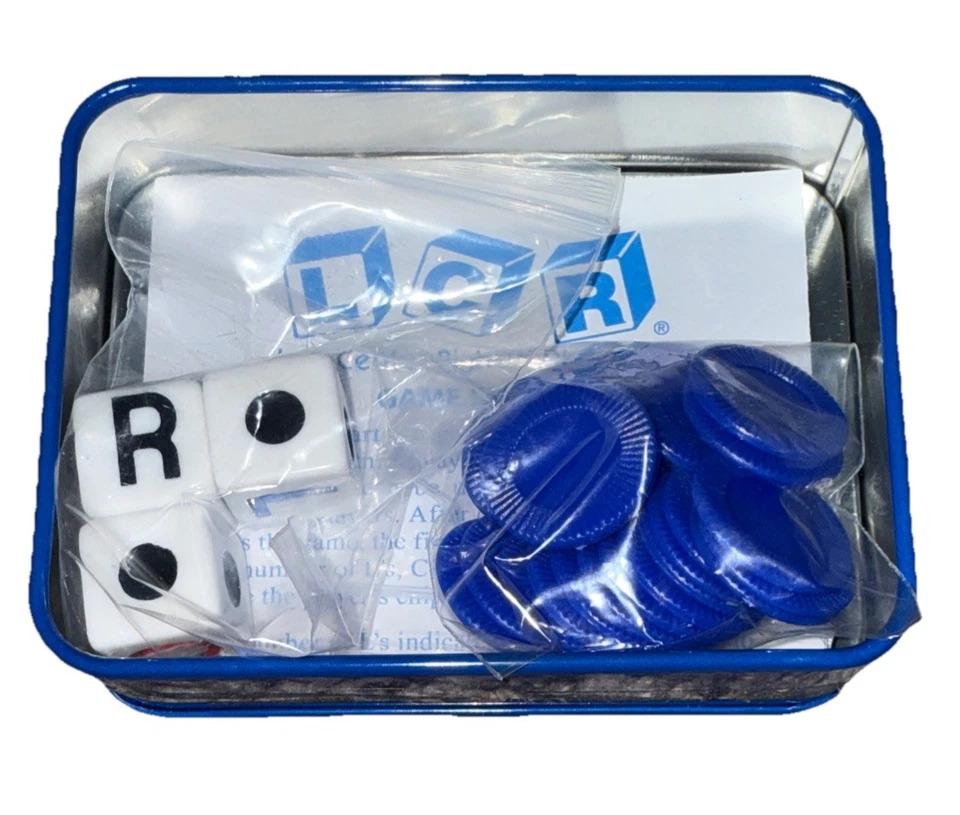 LCR® Left Center Right™ Dice Game - Blue Tin - Image 2 of 2