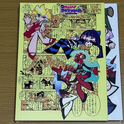 Set of 2 New PANTY & STOCKING with GARTERBELT Artbook Illustration