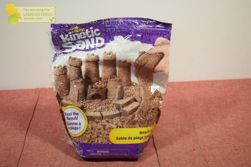 Kinetic Sand Beach Sand 3lb Lot x2