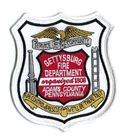 Gettysburg (Adams County) PA Pennsylvania Fire Dept. patch - NEW!