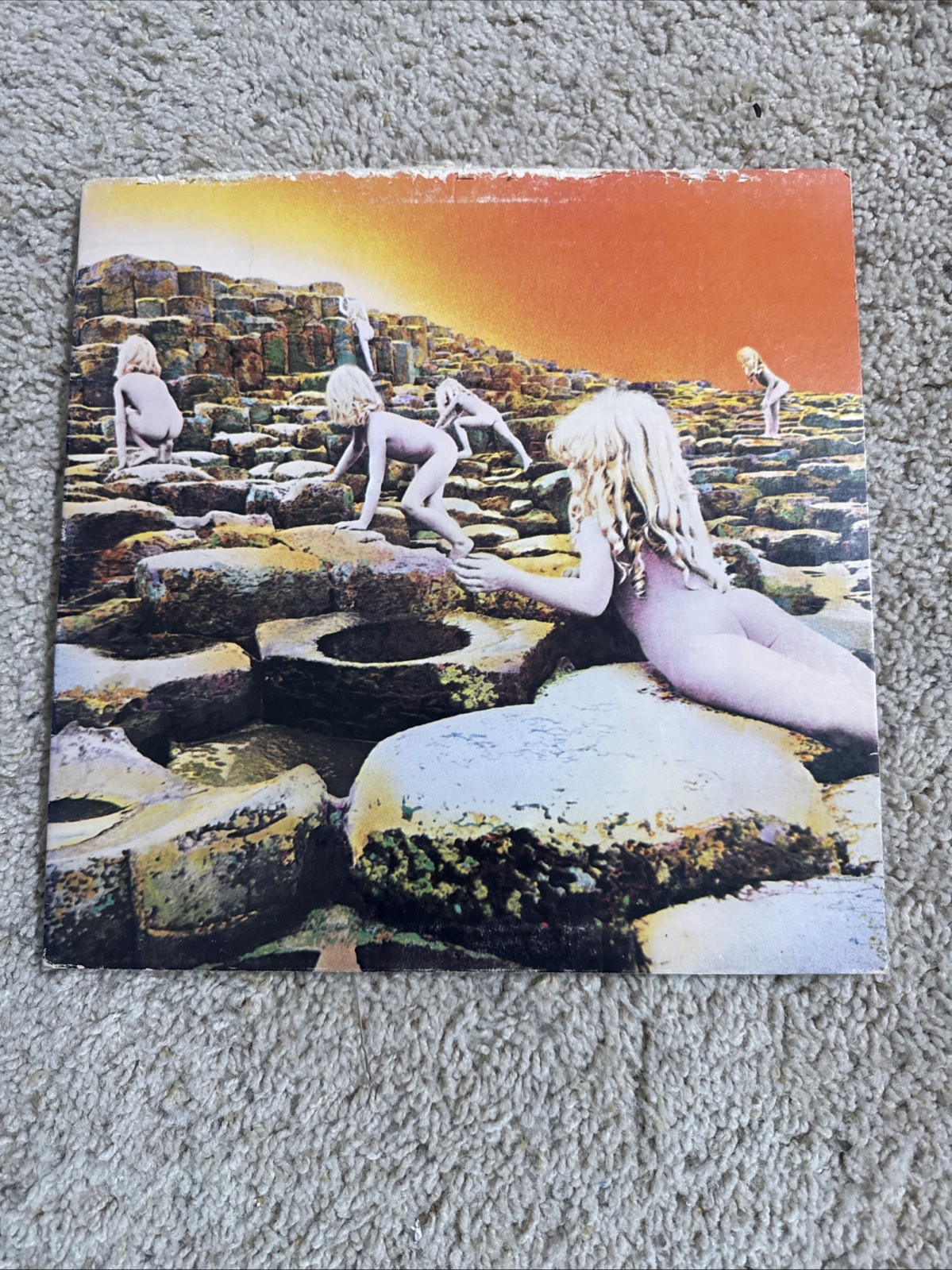 LED ZEPPELIN HOUSES OF THE HOLY VINYL LP ALBUM SD 19130 ATLANTIC 1973