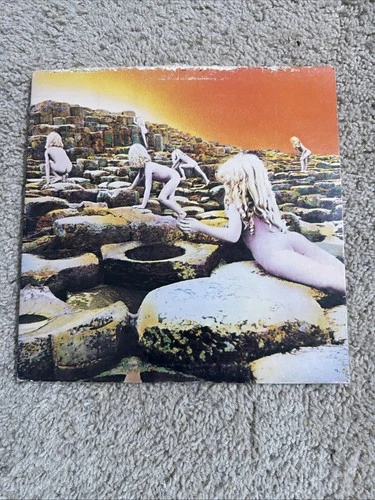 LED ZEPPELIN HOUSES OF THE HOLY VINYL LP ALBUM SD 19130 ATLANTIC 1973