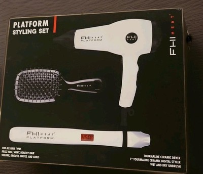 FHI White Platform Styling Trio Set - Used