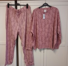 Next women's Hamish Pyjamas Size XL 20-22 Pink BNWT