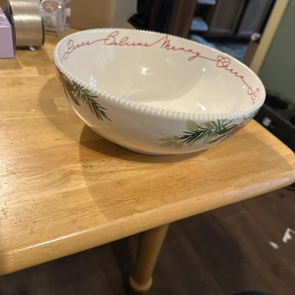 Juego de 2 artículos de piedra botánica de invierno Better Home and Garden son de 10,7 pulgadas de diámetro 4 pulgadas de alto Foto 4 de 4