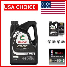 EDGE 0W-20 Full Synthetic Motor Oil, 5 Quarts - Superior Engine Protection 29.43 per gallon