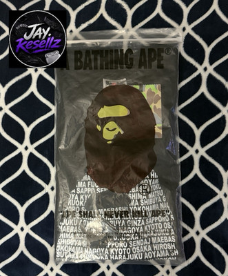 A Bathing Ape BAPE Black Ape Head Logo Graphic Crewneck T-Shirt Men's M