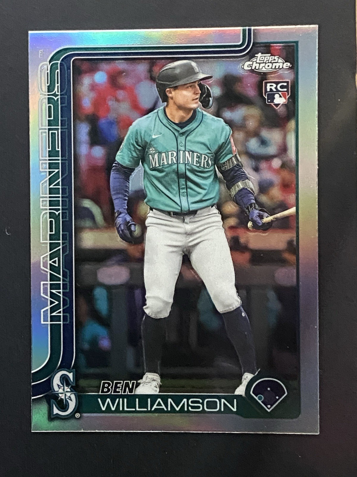 2025 Topps Chrome Update - Ben Williamson #USC168 Refractor (RC)