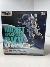 Space Shuttle Toys Set with Light and Sound, Rocket Ship Toys Playset with 