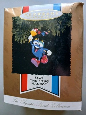 Hallmark Keepsake Ornament Izzy The 1996 Mascot Olympic Spirit Collection