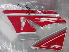SERIE EMBLEMI CARENE SINISTRO  YAMAHA  TZRcc50  AN.2008  COD.5WX-F8390-M0 NUOVO