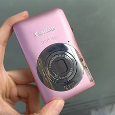 Canon IXUS 105 12.1MP with Charger Bundle Compact Digital Camera Pink