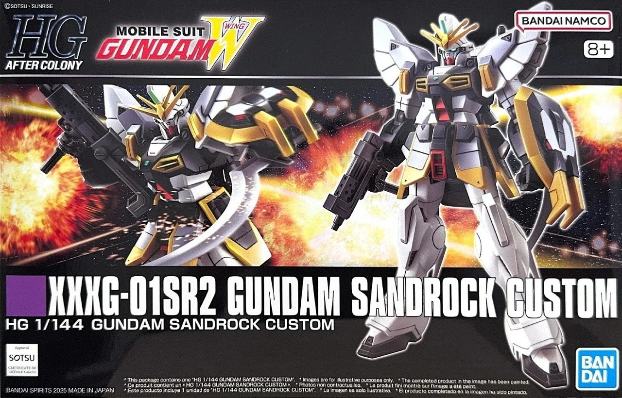Bandai Gundam Wing Sandrok Custom XXXG-01SR2 High Grade