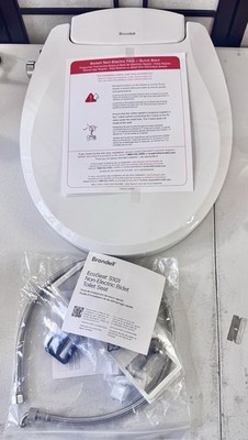 Brondell Swash Ecoseat S101 Round Toilet Seat - White (S101-RW)