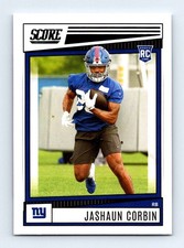 #348 2022 Score BASE (( Jashaun Corbin RC New York Giants