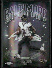2025 Topps Chrome #ACT-1 Lamar Jackson All Chrome Team