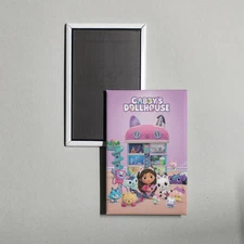 Gabby's Dollhouse Mini TV Show Poster Fridge Locker Magnet