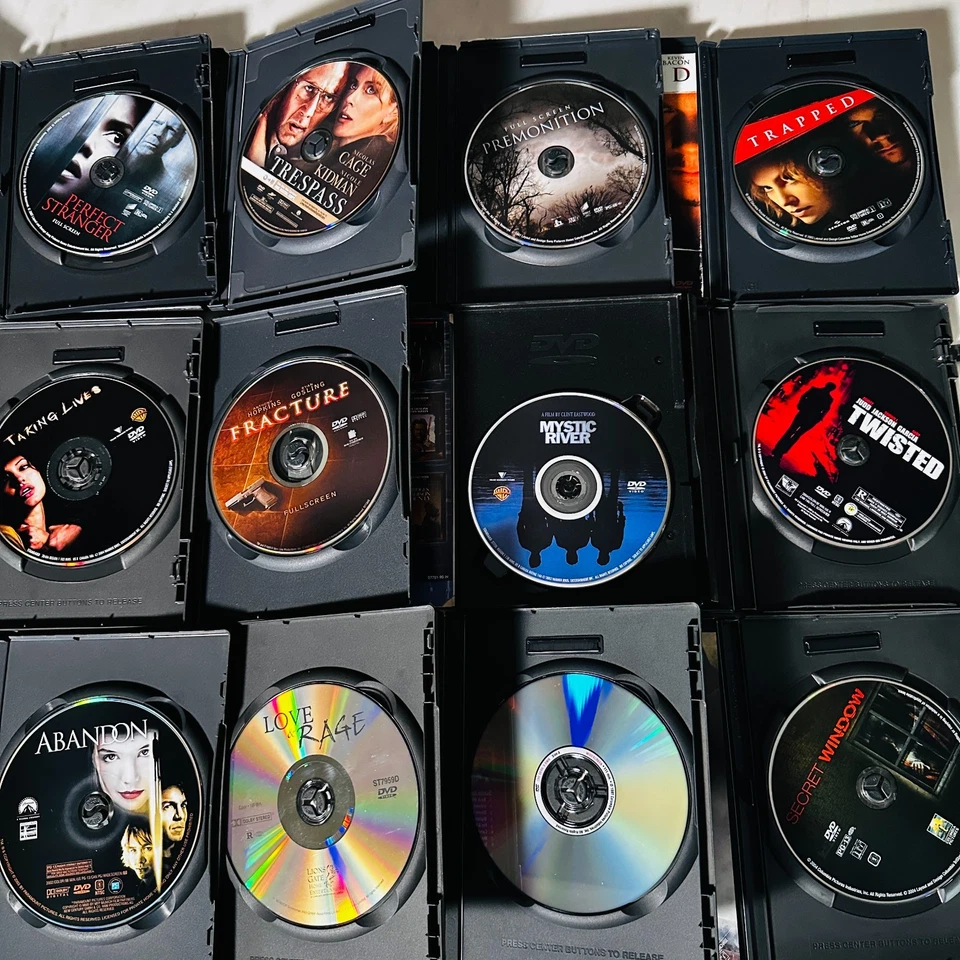 Lot of 12 Thriller - DVD - Secret Window - Devil's Own - Perfect Stranger - More - Image 2 of 4