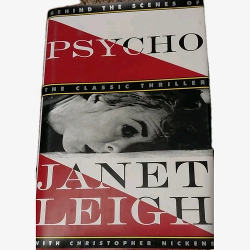 BEHIND THE SCENES OF PSYCHO BY JANET LEIGH Hardcover  In Dust Cover Pre Owned