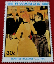Rwanda: 1980 French Impressionist Paintings, 30 C. (Collectable Stamp).