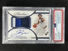 2021-22 Panini Flawless Jalen Brunson Horizontal Patch /25 PSA 10 Mt 10 Auto