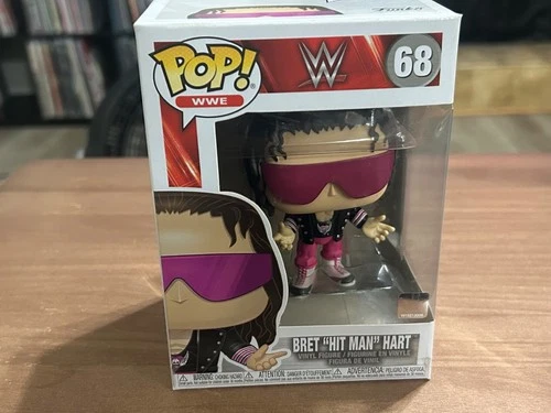 Funko Pop WWE Bret Hart #68 Vaulted