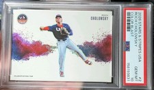 2026 Panini Stars & Stripes Prizm Roch Cholowsky #2 Color Blast (RC) PSA 10 