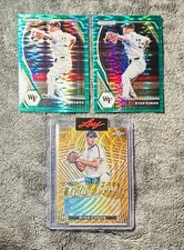 Ryan Cusick 2021 Prizm Green Pulsar & Leaf Yellow Prizm SSP 1/1 Unsigned Proof