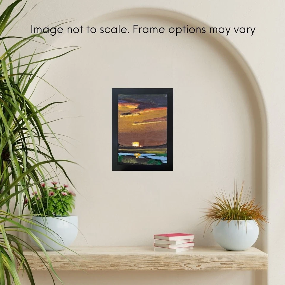 Hawkins Тоналист ОРИГИНАЛЬНАЯ Картина Новая Студия Искусства Выразительный Стиль Ручной Работы Небо - Изображение 2 из 4