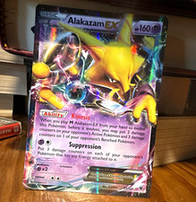 Alakazam EX 25/124 Fates Collide Ultra Rare Holo English on eBay