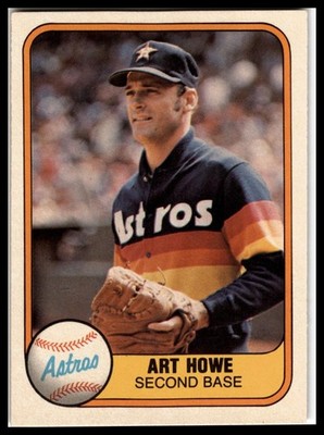 1981 Fleer #51 Art Howe