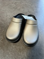 OOFOS OOCloog Latte Taupe Black Recovery Clogs Womens 6 EU 37 New With Tag