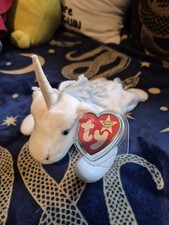 Ty - Beanie Babies - MYSTIC the UNICORN With Iridescent Horn - With Tag
