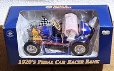 NIB Crown Premiums NAPA 1920's PEDAL CAR RACER Bank 1:6 Scale Die Cast Replica