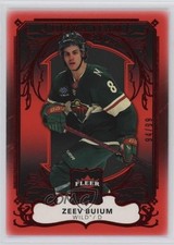 2025-26 Upper Deck Fleer Ultra Ultra Team Red /99 Zeev Buium #3of20 Rookie RC