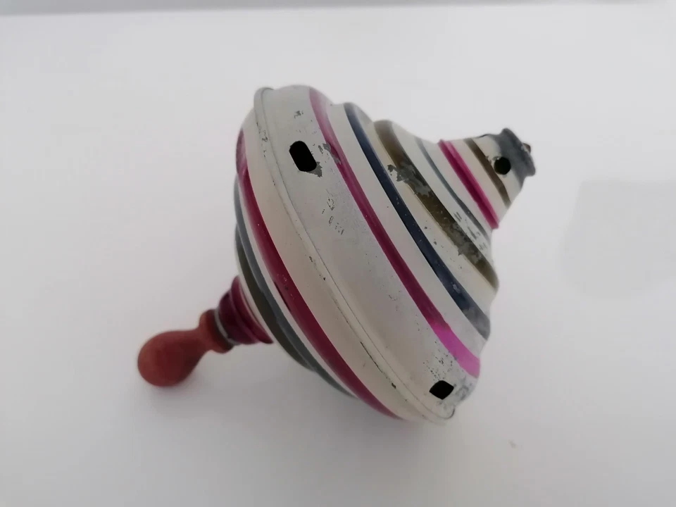 Altes Brummkreisel 50er Jahre Blechspielzeug Spielzeug - Bild 4 von 4