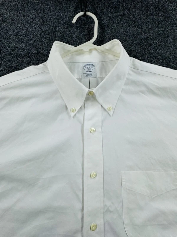 Brooks Brothers Men's Shirts White 18 Size for sale | eBay