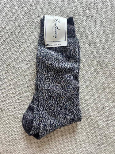 Calze Thomas Burberry vintage nuove uomo taglia 61 10 made in England. Calze di lana