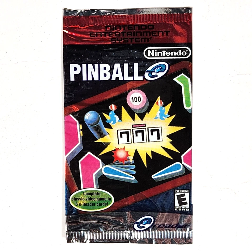 2002 Nintendo E-Reader Pinball Game Boy Advance Complete 5 Cards Set Opened New! - Image 3 of 4