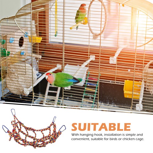 Bird Cage Swing Hanging Bird Hammock Parrots Toy Parrot Hanging Swing vendre