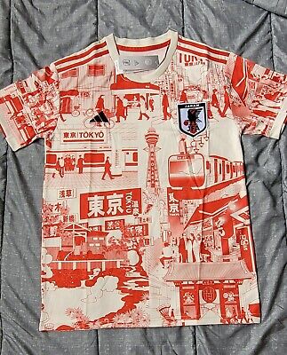 Rare Japan Soccer Jersey Special Tokyo Red/Blue/Gray/Pink Rare Japan Soccer Jersey Special Tokyo Red/Blue/Gray/Pink