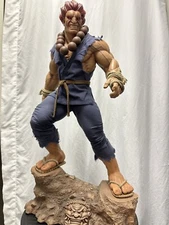 PCS  1:3 scale STREET FIGHTER AKUMA Statue LIGHT-UP EYES NEW RARE US SELLER