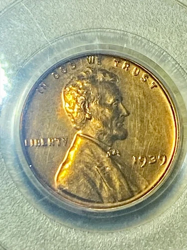 1939 Proof 64RED Lincoln Cent PCGS