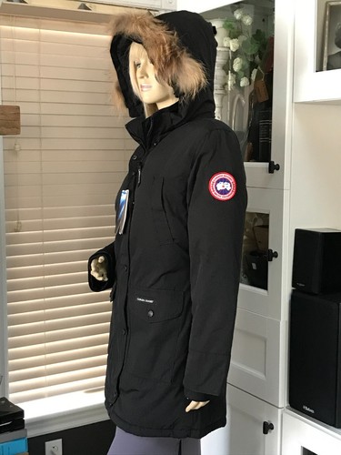 Canada Goose Arctic Program schwarzer Damenparka Mantel Gr. XXS neu mit Etikett NEU hergestellt in Kanada - Bild 3 von 23
