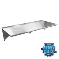 Stainless Steel Commercial Kitchen Wall Shelf Restaurant Shelving - 18 X 72 on sale Stainless Steel Commercial Kitchen Wall Shelf Restaurant Shelving - 18 X 72 on sale