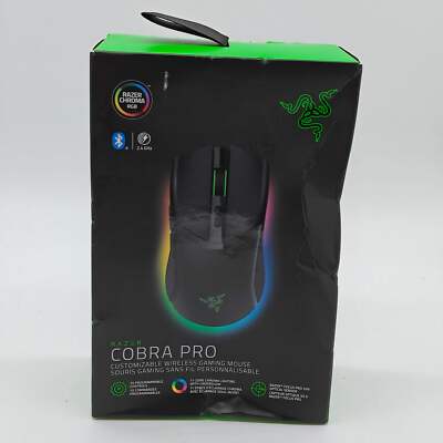 New Razer Cobra Pro Wireless Mouse RZ01-04660100-R3U1