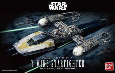 Bandai 1/72 Y-Wing Starfighter BTL-A4 Attack Starfighter Scale