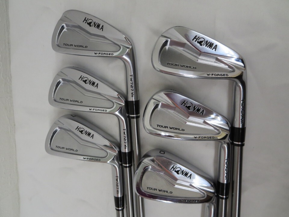 ホンマ ツアーワールド　5-10番　TW727V　S　VIZARD IB 95 Honma Tour World Tw727Vn Forged Iron Set 5-10 6pcs Vizard