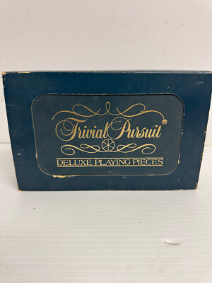 Trivial Pursuit Deluxe Playing Pieces Collector's Edition Case And Box - MR02