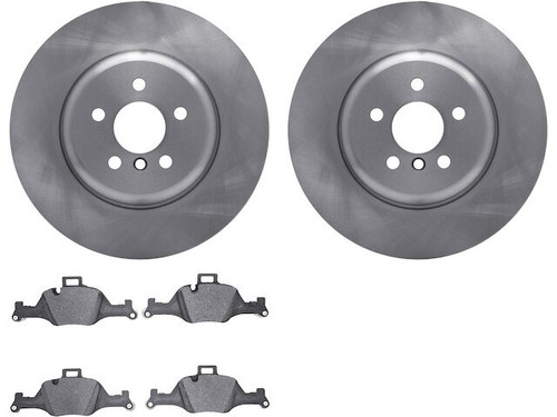 For 2020 BMW X5 Brake Pad and Rotor Kit Front Dynamic Friction 38336YG ...